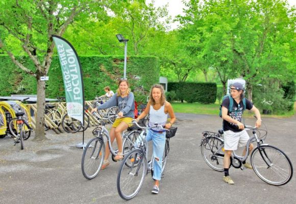 Alquilar una bicicleta en el camping de Messanges