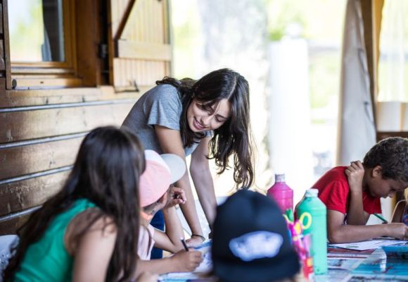 Animations pour les enfants au camping dans le Landes